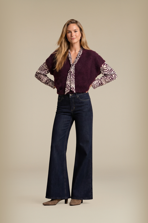 Brielle wide leg jeans with high waist