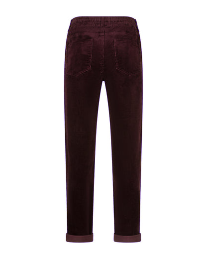 Red Button Tessy Burgundy Cord