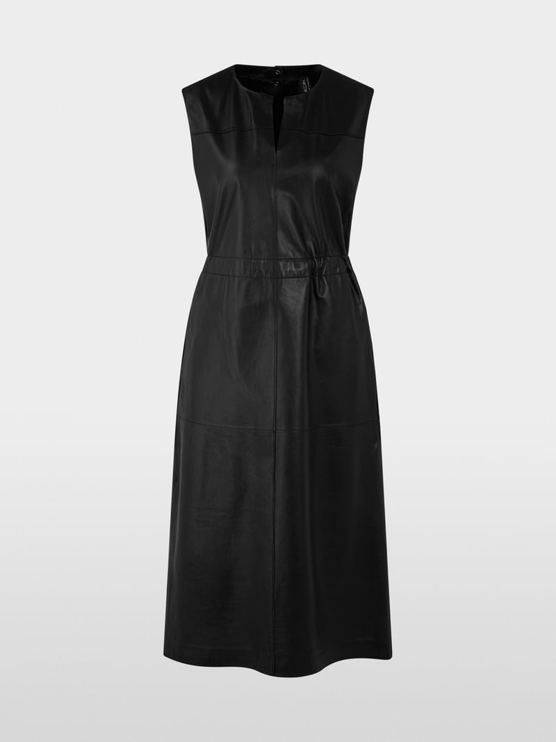 Marccain  Leather Maxi Dress