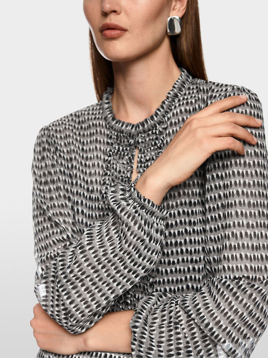 Marccain Blouse With Ruffles