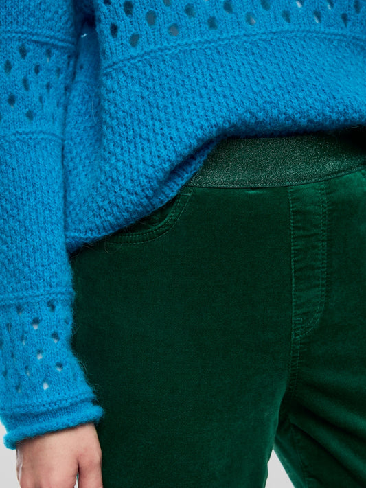 Marccain Siena Slip-on Velvet Trousers