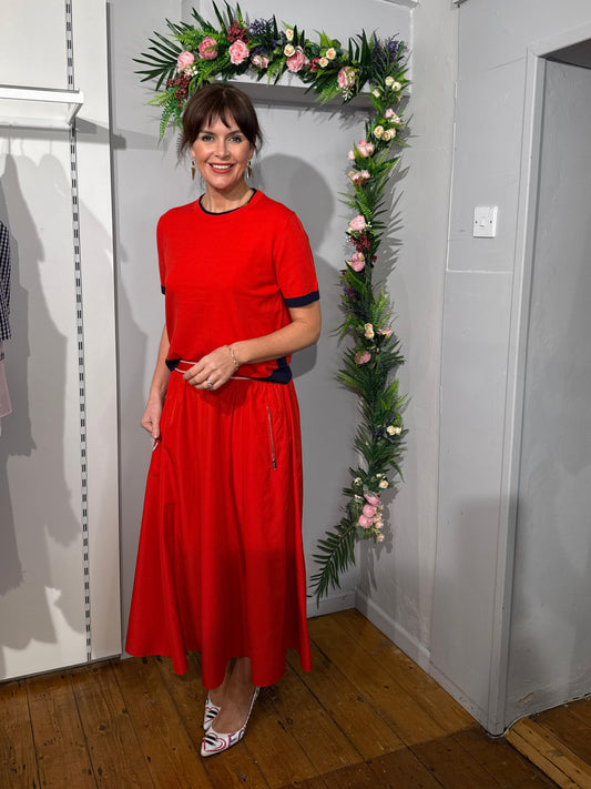 Miss Lagotte Skirt - Red