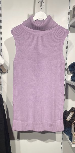 Tuzzi Sleeveless Jumper - Purple