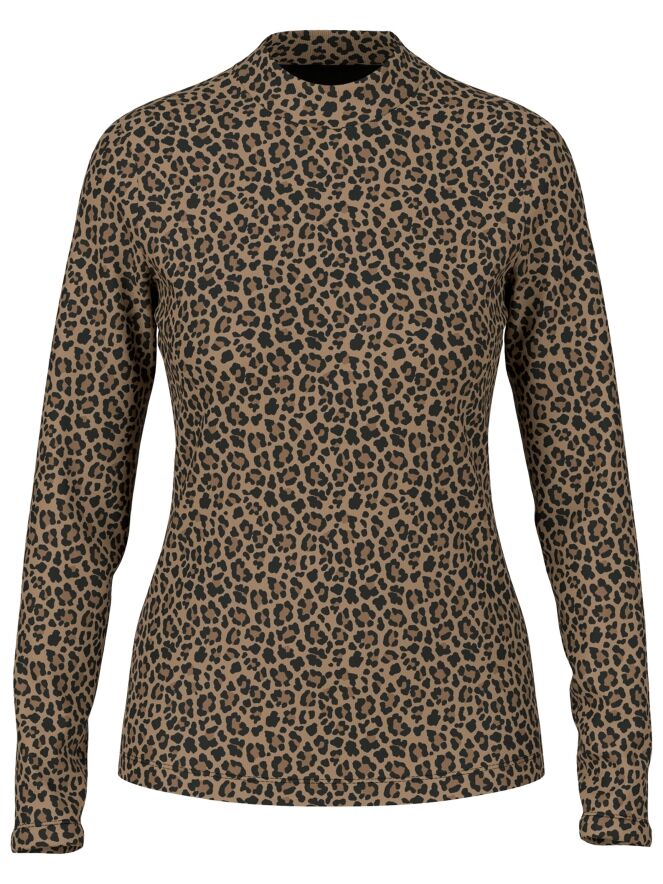 Marccain Sport Leopard Print Top Zs4841 J61 624