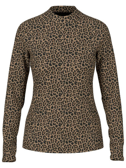 Marccain Sport Leopard Print Top Zs4841 J61 624