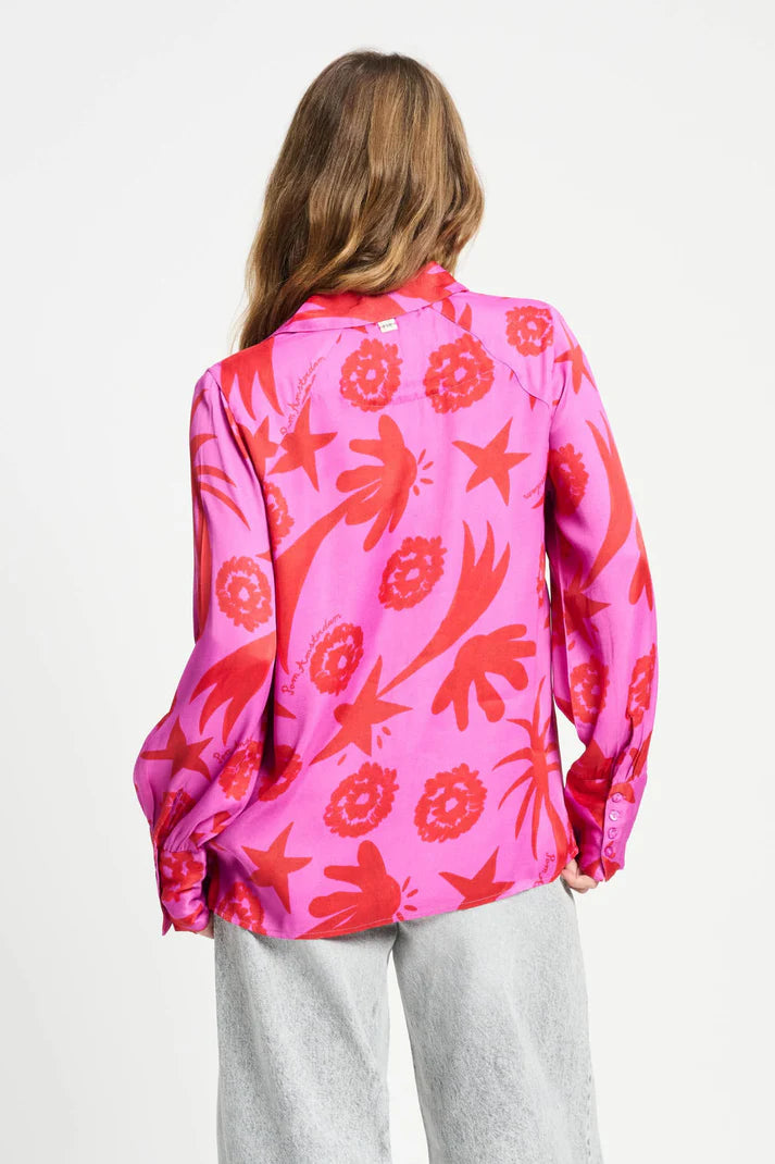 Pom Amsterdam Blouse Splashing Firewords