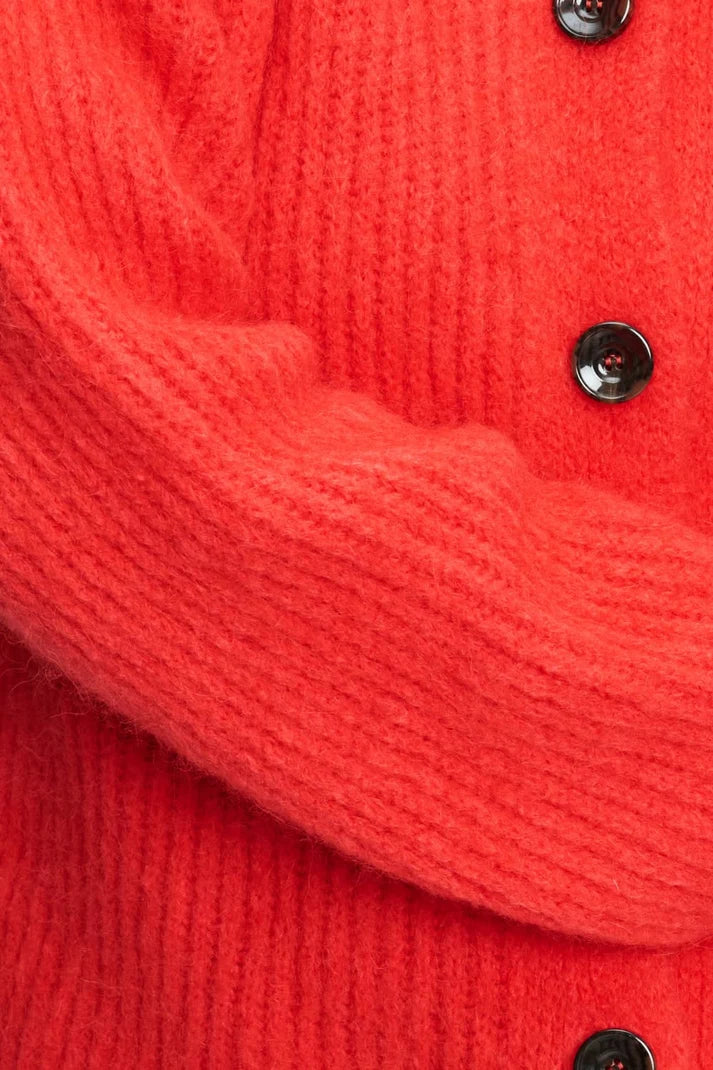 Pom Amsterdam Meryl Rouge Cardigan