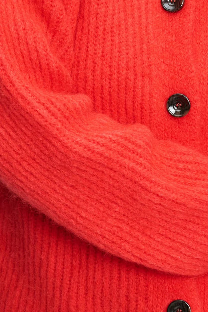 Pom Amsterdam Meryl Rouge Cardigan
