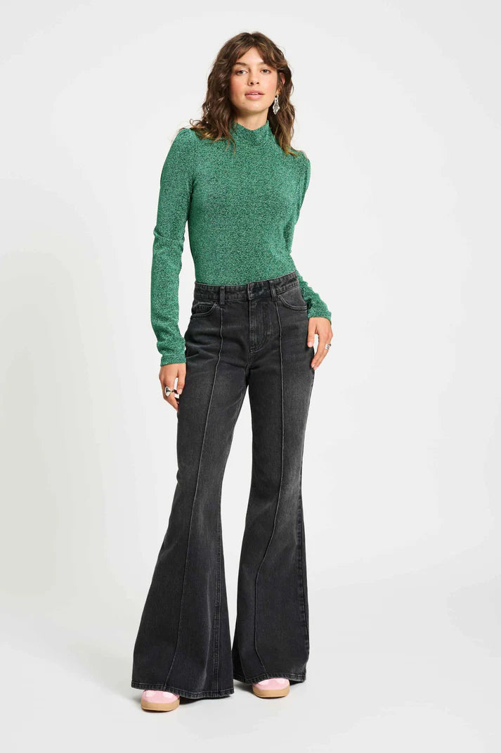 Pom Amsterdam Flared Washed Black Sp9307