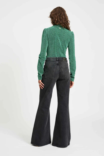 Pom Amsterdam Flared Washed Black Sp9307