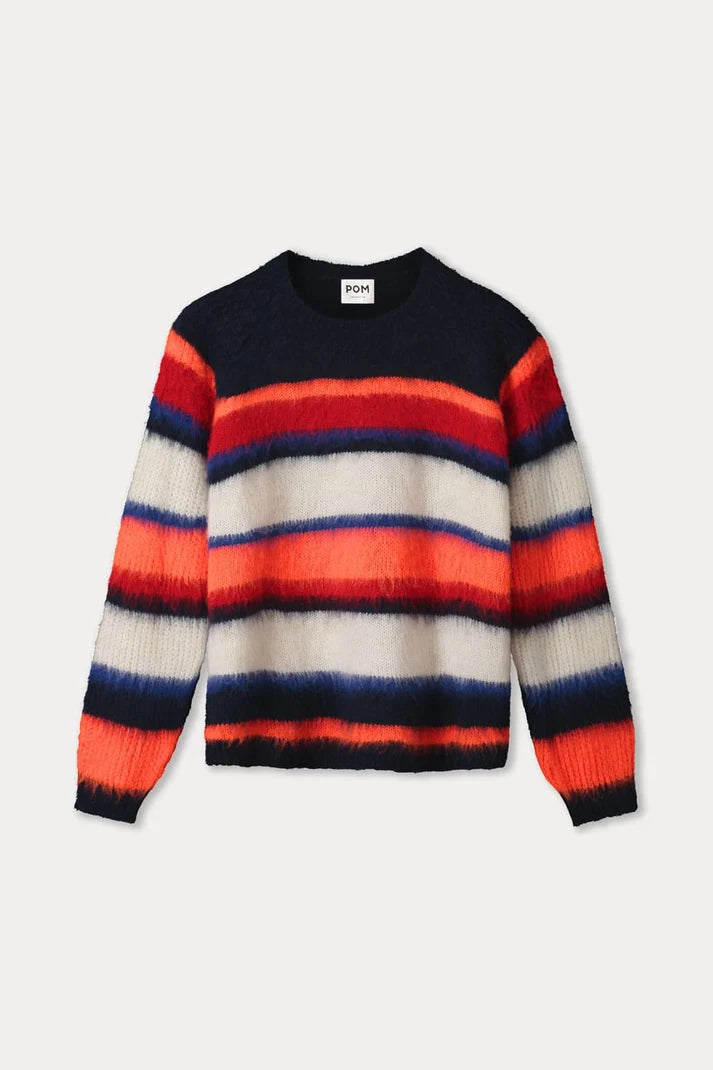 Pom Amsterdam Faye Blue Jumper