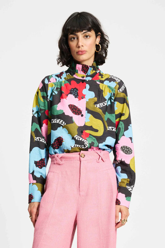 Pom Amsterdam Autumn Garden Blouse